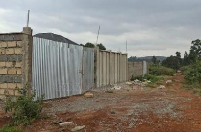 50x100 Available Plot for Sale in Kikuyu Thigio