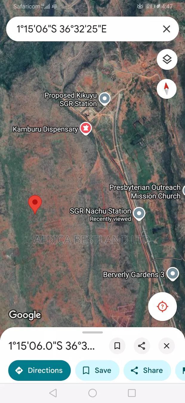 5 Acres Available Land for Sale in Kikuyu Nachu