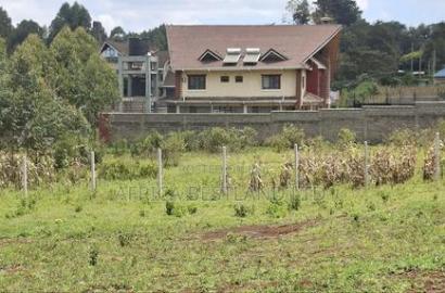 1/2 an Acre Available Land for Sale in Kikuyu Ondiri