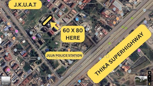 Prime Commercial Plot for Sale in Juja Town