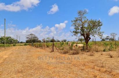Half Acre for Sale in Garden Estate Malindi