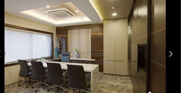 Large Office With Cubicles And Partitions