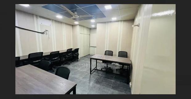 Sophisticated And Private Offices With Large Windows