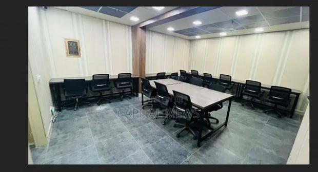 Sophisticated And Private Offices With Large Windows
