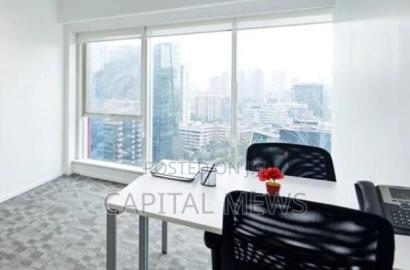 Private Furnished Office With Large Windows