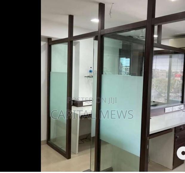 Latest Work Space With Fibre Internet and Large Windows