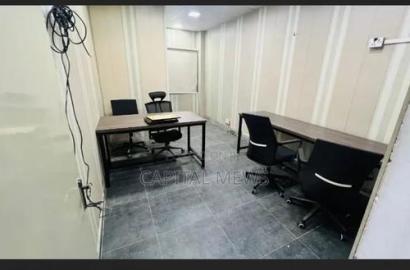 Sophisticated And Private Offices With Large Windows