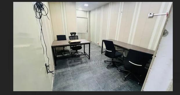 Sophisticated And Private Offices With Large Windows