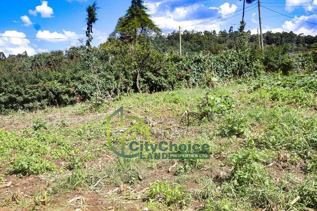 Prime Affordable 1/4 Acre Land for Sale in Ruthigiti Kikuyu