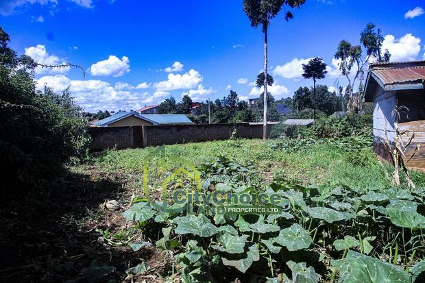 Prime Affordable 1/4 Acre Land for Sale in Ruthigiti Kikuyu