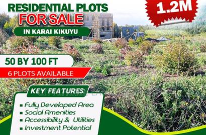 Own Land in Karai - Lusigetti This January!