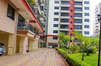 Furnished 3bdrm Apartment in Kilimani for rent
