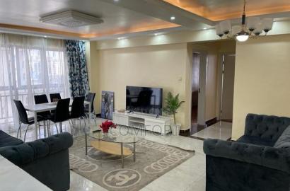 Furnished 3bdrm Apartment in Kilimani for rent