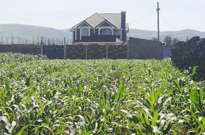 Superb Plot at Runda Lanet in Nakuru for Sale