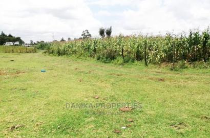 1/4 Acre 2nd Row Plot From Tarmac at Ngata