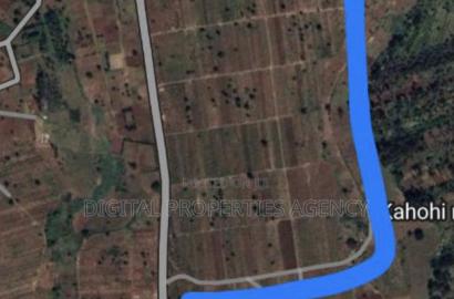 143 Acres Available for Sale in Juja Along Kiganjo Road