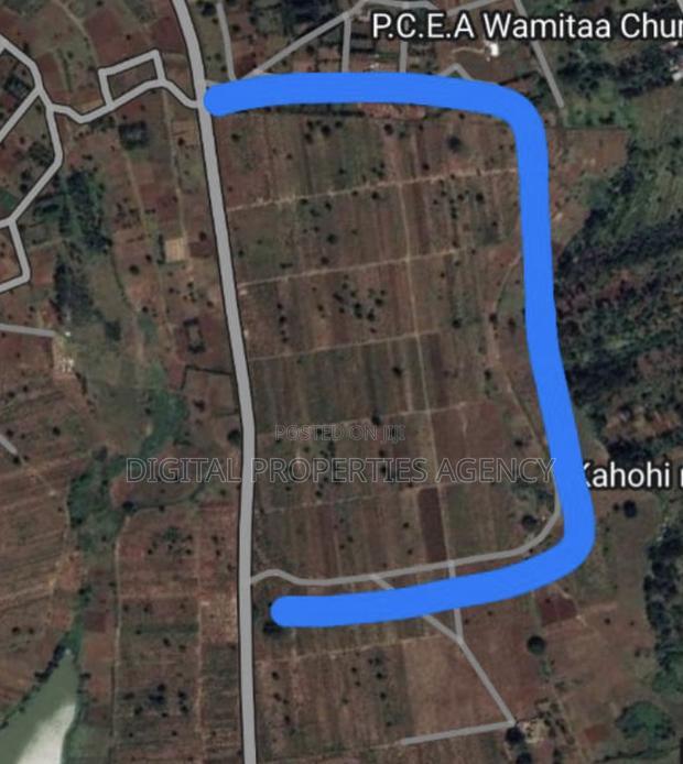 143 Acres Available for Sale in Juja Along Kiganjo Road