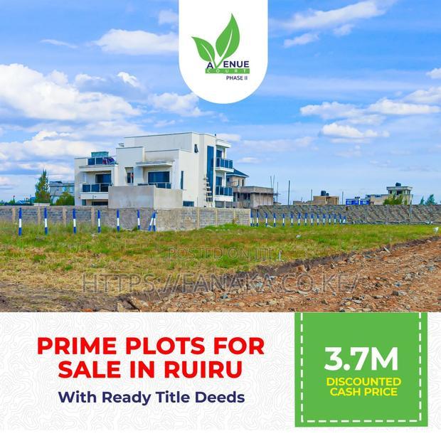 Plots Along Thika Road