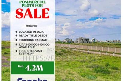 Land for Sale in Juja, Touching Tarmac