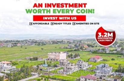 Katani Syokimau 50 by 100 Plots Ww^