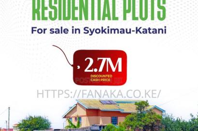 15 Minutes From Jkia, Syokimau-Katani Plots Ww