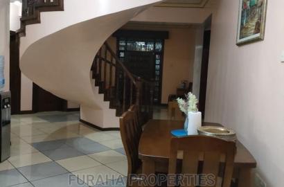 Furnished 5bdrm Maisonette in Nyali for Rent