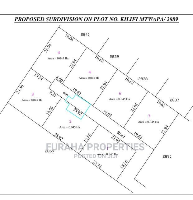 For Sale Several One Eighth Acre Plots Mtwapa