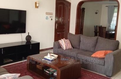 Furnished 3bdrm Apartment in Off Mvuli Road for rent