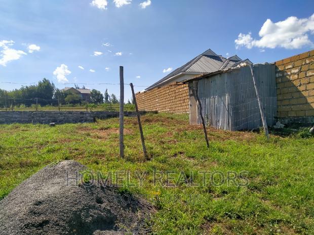 Eighth Acre Plot in Kiserian GP With 3-BDRM House Foundation