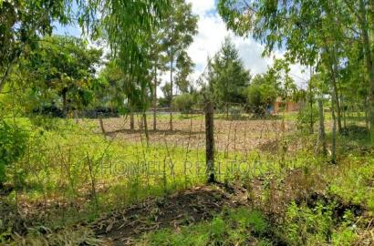 Quarter Acre Plot in Ngong, Merisho. 2nd Row From Tarmac