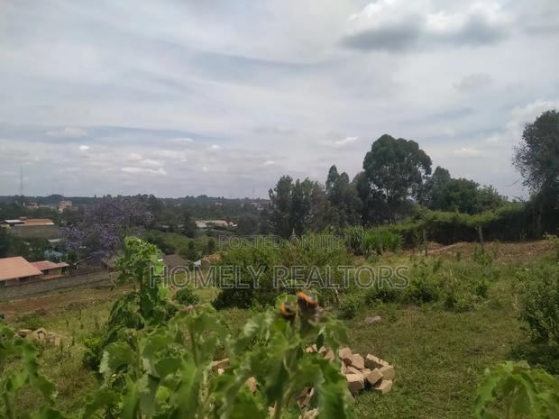 Eighth Acre Plot in Ngong, Vet. Has a Nice View and Red Soil