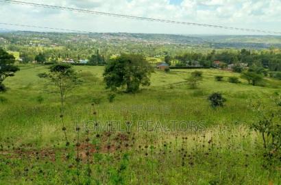 8 Acres of Land in Kiserian Touching Tarmac. Has Scenic View
