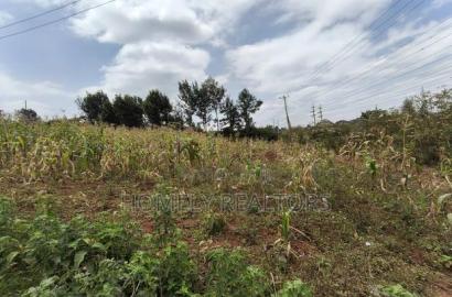 Half Acre Plot on Sale in Kibiku Touching Ngong-Suswa Road