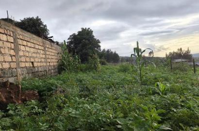 Eighth Acre Plot in Ngong Along Maragara 3rd Row From Tarmac