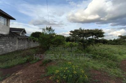 Quarter Acre Plot in Ongata Rongai Acacia Along Merisho Road