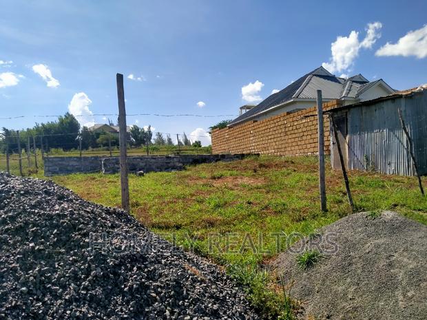Eighth Acre Plot in Kiserian GP With 3-BDRM House Foundation