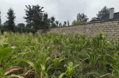 Eighth Acre Plot in Rimpa, Ongata Rongai in a Gated Estate