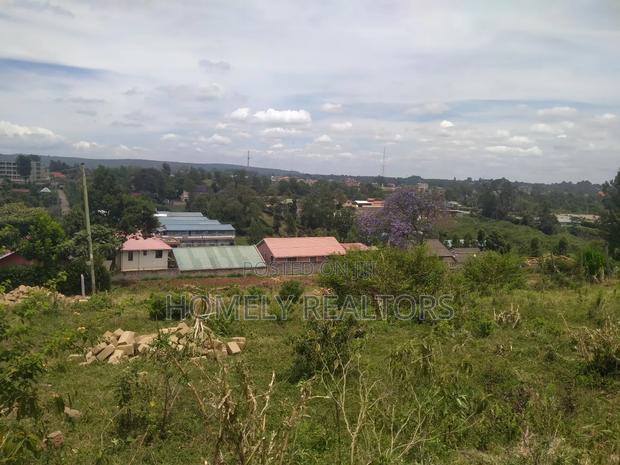 Eighth Acre Plot in Ngong, Vet. Has a Nice View and Red Soil