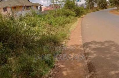 50 by 100 Plot in Thika,Ngoigwa Touching Tarmac