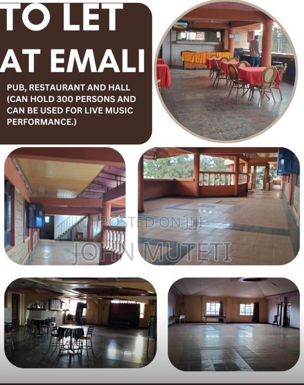 Hotel, Bar, Restaurant Big Hall To Let At Emali Town, Mombasa Road