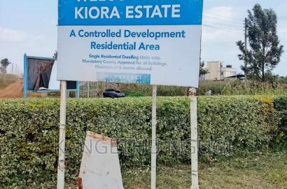 50x100 Residential Plot Kiora Estate Kiambu