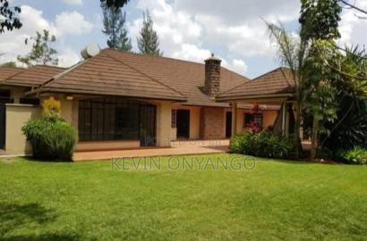 4bdrm Bungalow in Karen for rent