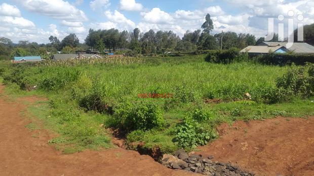 1/4 Acre on Tarmac Plot for Sale in Kikuyu Thigio.