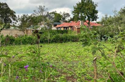 Affordable 1/4 Acre Plot for Sale in Kikuyu-Thigio