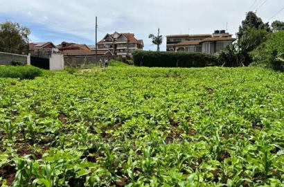 Prime Commercial Plot in Kikuyu Town.