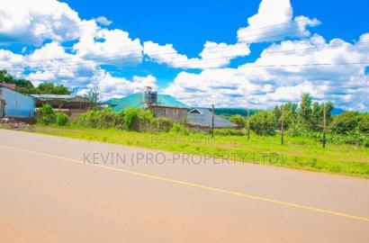 Prime Plots Fronting Tarmac for Lease in Kikuyu Gikambura