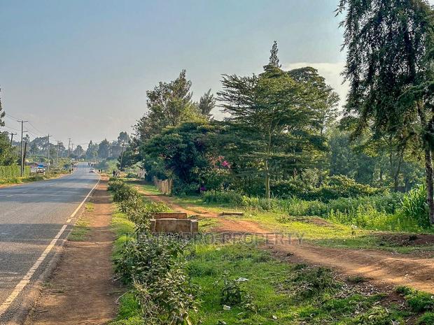 Half Acre Land on Tarmac in Limuru.