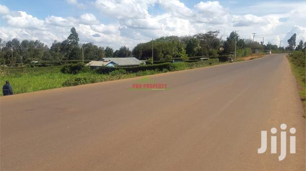 1/4 Acre on Tarmac Plot for Sale in Kikuyu Thigio.
