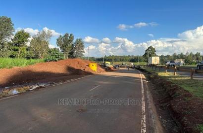 One Acre Block Land Touching Southern Bypass Tarmac Thogoto.