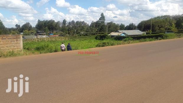 1/4 Acre on Tarmac Plot for Sale in Kikuyu Thigio.